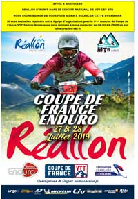 Reallon, Coupe France Enduro juillet 2019