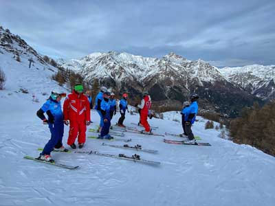 Ski club Réallon, stage de Noël 2022