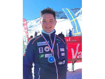Johann vice champion du monde ski de vitesse