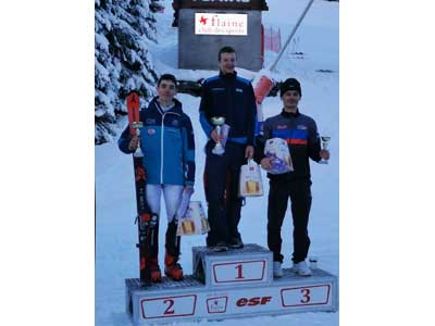 Podium de Grégory