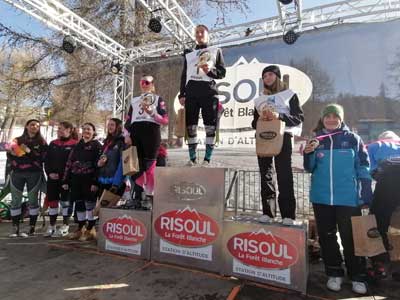 Podium grand Prix Risoul