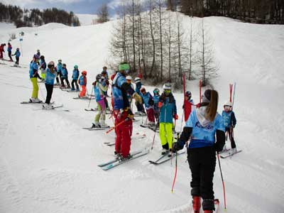 Activité ludique du pass neige cup