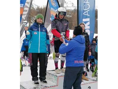 Podium Mathilde, 2ème U16