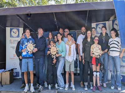 Photo de groupe, comité ski Alpes-Provence