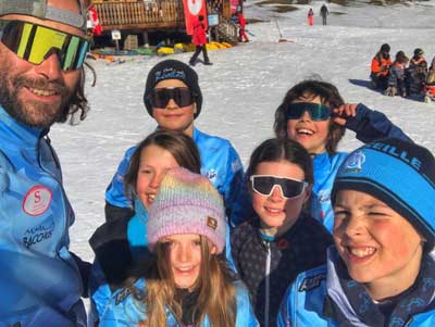 Groupe U10 à Abriès