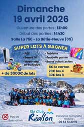 Loto du ski club de Réallon