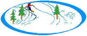 Gif animé skieur
